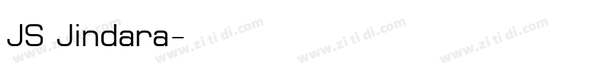 JS Jindara字体转换